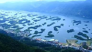 黄石仙岛湖实拍视频视频的预览图